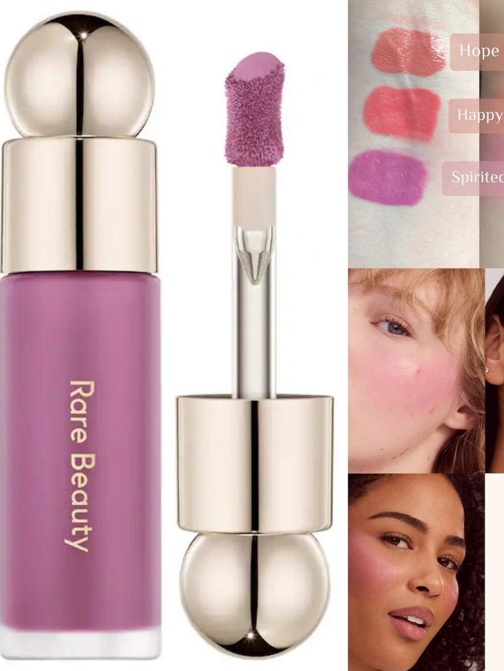 🌼Blush Need🌼BNIB Rare Beauty Fullsize SPIRITED Soft Pinch Liquid Blush!$25Ret!
